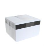 104523-112 - Zebra card bianche 0,76mm con banda magn. LoCo (conf. da 100 pz.)