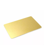 Zebra Card in Pvc ORO metallico 0,76mm (conf. da 100 pz.)