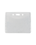 Portabadge oriz. in vinile trasp. asola 88x64mm (100 pz.)
