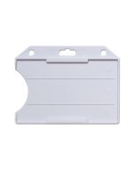 Portabadge aperto in ABS semi-rigido BIANCO (100 pz.)