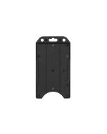 Portabadge aperto in ABS semi-rigido  -  NERO (100 pz.)