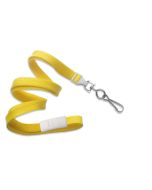 Cordoncino piatto 10mm GIALLO gancio in metallo (conf. da 100 pz.)