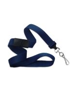 Cordoncino piatto/ondulato 16mm BLU NAVY - gancio (conf. da 100 pz.)