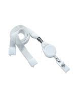 Cordoncino piatto 16mm BIANCO con Yo-Yo in tinta (100 pz.)