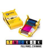 Nastro Zebra ZXP3 - colore YMCKOK - 230 stampe