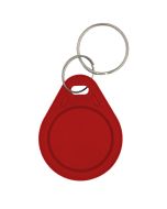 Portachiavi ROSSO con tag a 125kHz EM4100 TK17