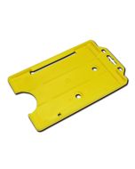 Portabadge aperto in ABS semi-rigido GIALLO (100 pz.)