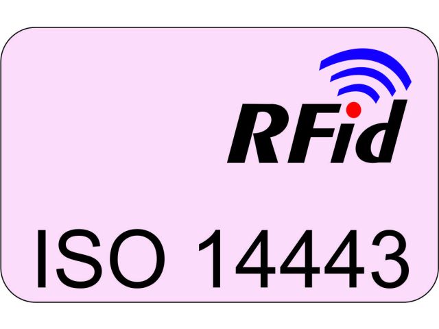 Card RFID 13,56Mhz ISO 14443 1K  memoria MIF classic