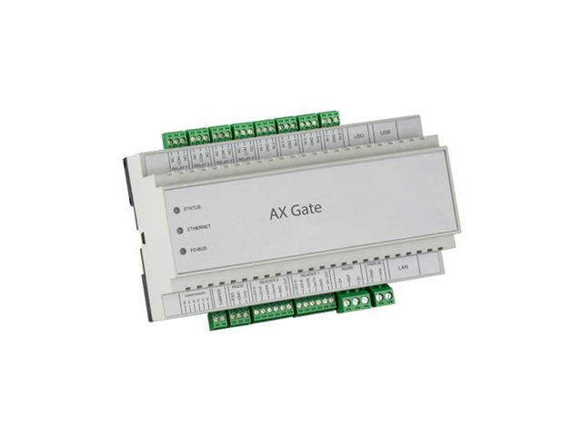AXGATE Access control module for 2 readers, 4 relays 8 input