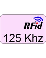 Tessera RFID 125 kHz (solo lettura) EM4100