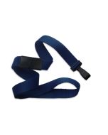 Cordoncino piatto/ondulato 16mm BLU NAVY con clip