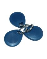 Portachiavi blu con tag a 125kHz EM4100 Blu KF29