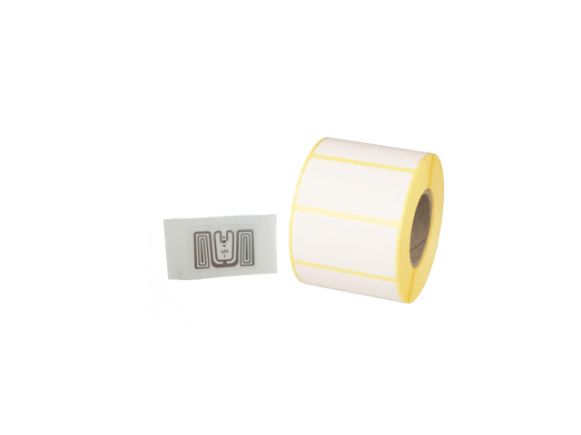 Etichetta in PVC UHF M4 (F43) 60x30mm con adesivo 3M