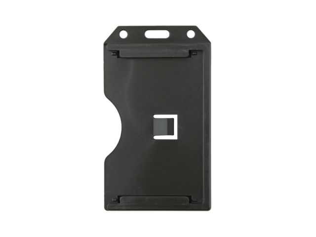 Portabadge multiplo aperto verticale - NERO (100 pz.)