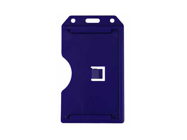 Portabadge mulitplo aperto - verticale - BLU (100 pz.)
