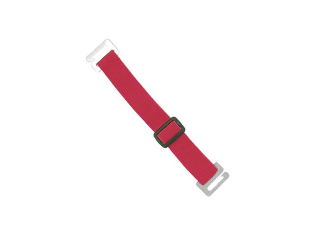 Fascia elastica regolabile per il braccio - ROSSO (100 pz.)