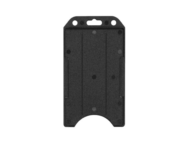 Portabadge aperto in ABS semi-rigido - NERO (100 pz.)