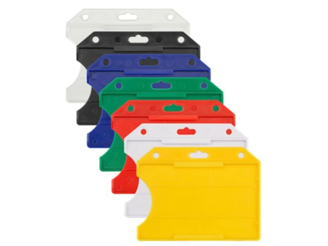 Portabadge aperto in ABS semi-rigido (100 pz.)