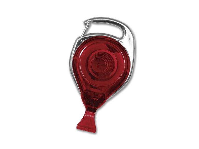 Yoyo portabadge anti-attorcigliamento con moschettone (conf. da 100 pz.)