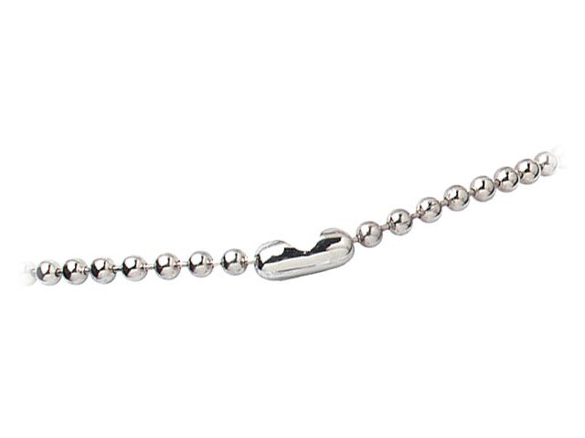 Catenella a perline senza nickel  91cm  (conf. da 100 pz.)