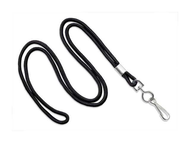 Cordoncino tubolare 3mm - NERO (100 pz.)