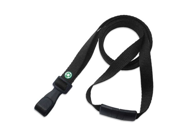 Cordoncino ECO in PET Riciclato 10mm - NERO (conf. da 100 pz.)