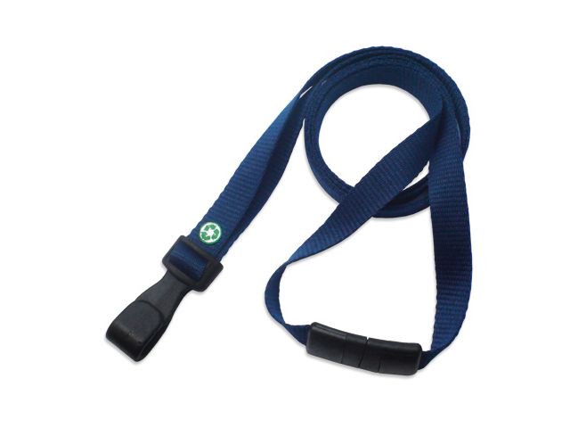 Cordoncino ECO in PET riciclato 10mm  - BLU NAVY (conf. da 100 pz.)