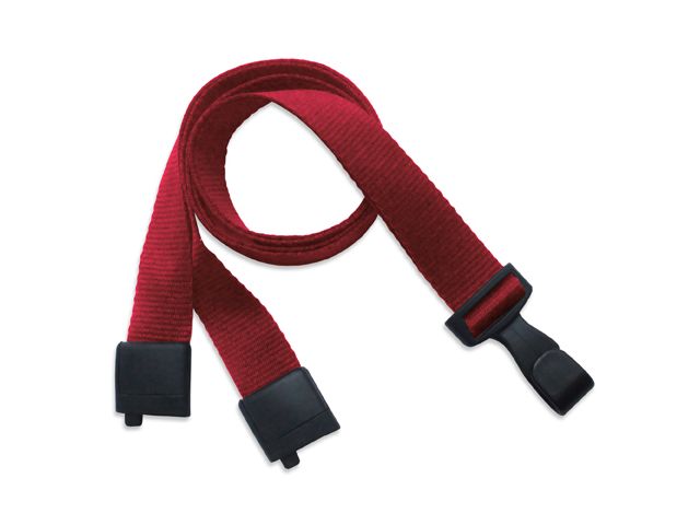 Cordoncino ECO in PET riciclato 16mm - ROSSO (conf. da 100 pz.)