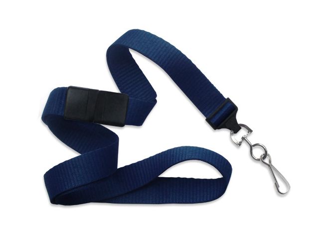 Cordoncino piatto/ondulato 16mm BLU NAVY - gancio (conf. da 100 pz.)