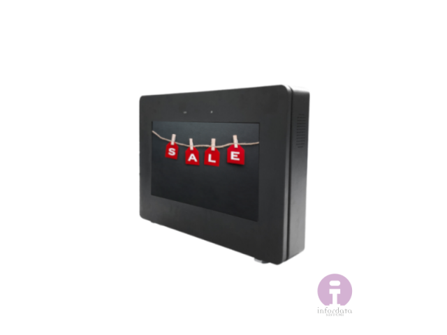 Totem per esterni con display LCD da 21.5"