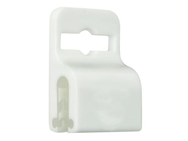 Gripper in plastica BIANCO  -  conf. da 100pz  (conf. da 100 pz.)