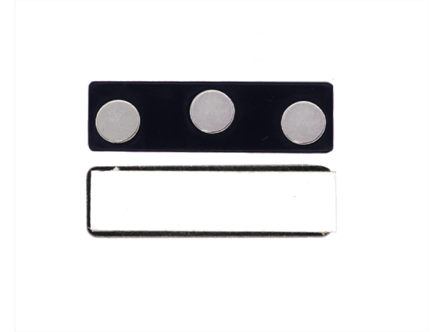 MagnaTrio portabadge con attacco magnetico NERO (conf. da 100 pz.)