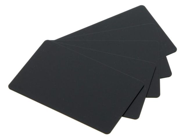 Cartellini per alimenti - neri opachi (venduto a multipli di 100 pz.)