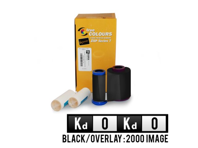 Zebra ZXP7 nastro colore KdO - 2000 stampe
