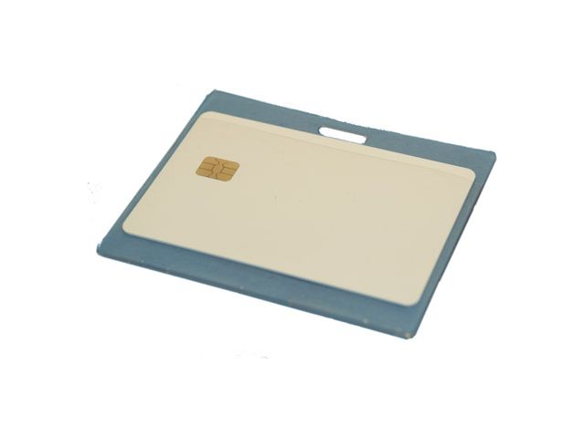 Portabadge morbidi tipo "D" 1 foro, orizzontali (100 pz.)