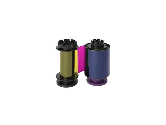 Nastro 5 pannelli a colori YMCFK (con UV)* 400 stampe