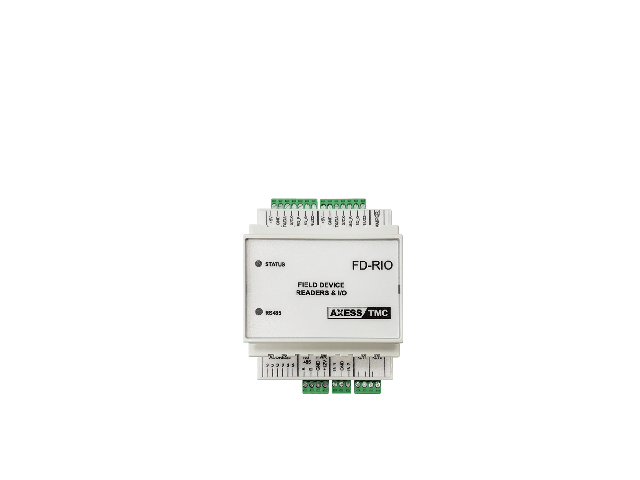 FD RIO in BOX guida DIN-2 IN,2 OUT, BLE e 2 connettori