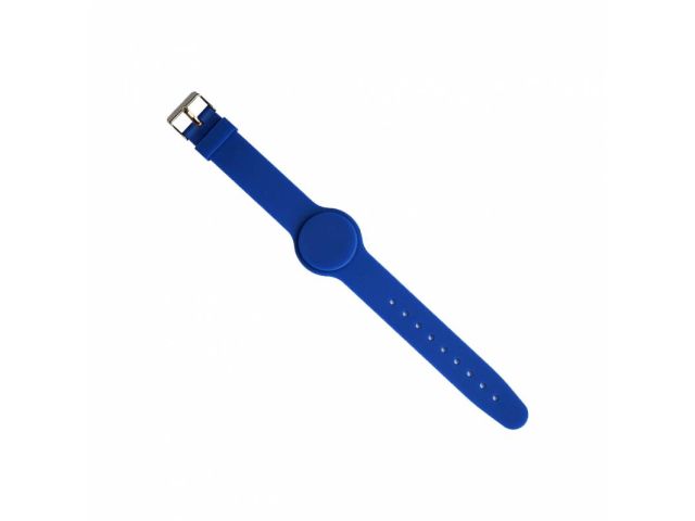 Braccialetto in silicone Fudan08 1K 13,56MHz regolab. BLU