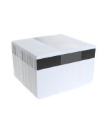 104523-112 - Zebra card bianche 0,76mm con banda magn. LoCo